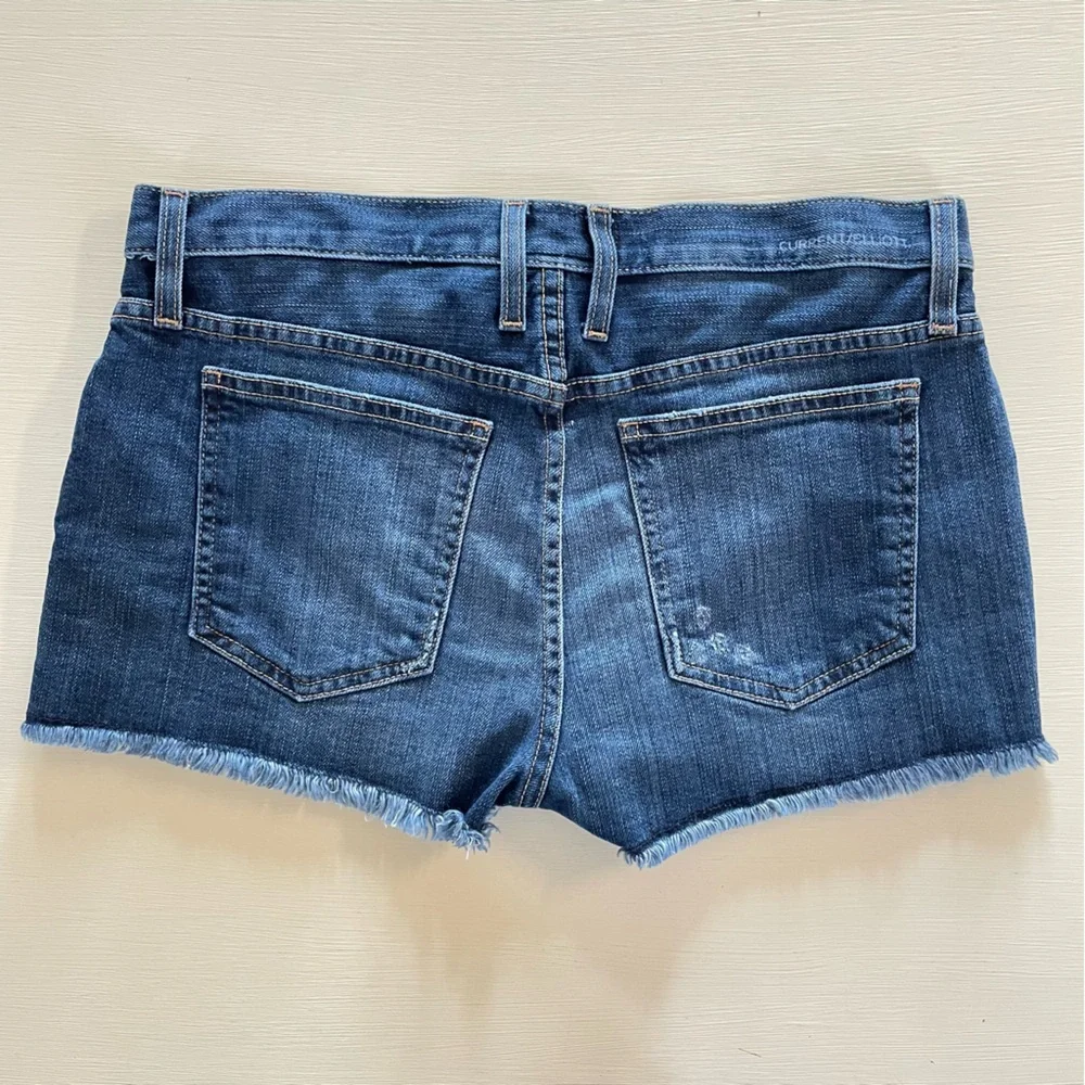 Current/Elliott Blue Denim Women‎ Shorts